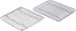 Update International Heavy-Duty 1/4 Size Cooling Rack, Wire Pan Grade, Commercial Grade, Oven-Safe, Chrome, 8 x 10 Inches, Set of 2...
