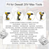 14pcs Belt Clips, 304 Stainless Steel Tool Hook Clips for Belt Replacement for Dewalt 20V Power Tools and Screws Drill Belt Holder...