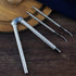 Artcome 3 Pcs Nutcracker Stainless Steel Nut Cracker Set including 1 Nut Cracker and 2 Picks...