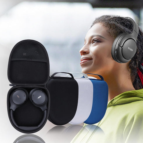 Hard Carry Case Compatible with TOZO HT2 Hybrid Active Noise Cancelling Headphones (Black Case)......