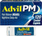 Advil PM Pain Reliever and Nighttime Sleep Aid, Ibuprofen and Diphenhydramine Citrate - 120 Ct Caplets and Pain Reliever and Fever Reducer, 10 Cou...