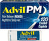 Advil PM Pain Reliever and Nighttime Sleep Aid, Ibuprofen and Diphenhydramine Citrate - 120 Ct Caplets and Pain Reliever and Fever Reducer, 10 Cou...