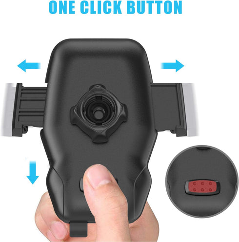 WixGear Universal Car Phone Mount CD Slot Car Mount Holder with New Gravity Self-Locking Design Mount, Compatible with All Smartphones (New Gravit...