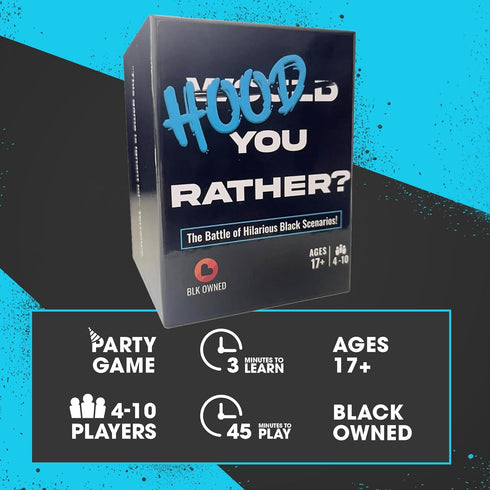 Doin' The Most - Hood You Rather: Urban Black Culture Party. Games for Adults with an Unforgettable Hood Spin on Fun Card Game for Game Night. 200...