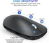 OMOTON Bluetooth Mouse for iPad and iPhone (iPadOS 13/ iOS 13 and above), Ultra-Thin Wireless Mouse Compatible with Bluetooth Enabled Computer, La...