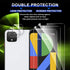 2 Pack Tempered Glass Screen Protector for Google Pixel 4 - and 2 Pack Camera Lens Protector?HD Clarity??Anti-Scratch??Case Friendly??Anti-fingerp...