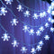 19ft /40LED Snowflake String Light String Outdoor Waterproof House Decorative Light String Interior Decoration,Decorative Snowflake Lights for Chr...