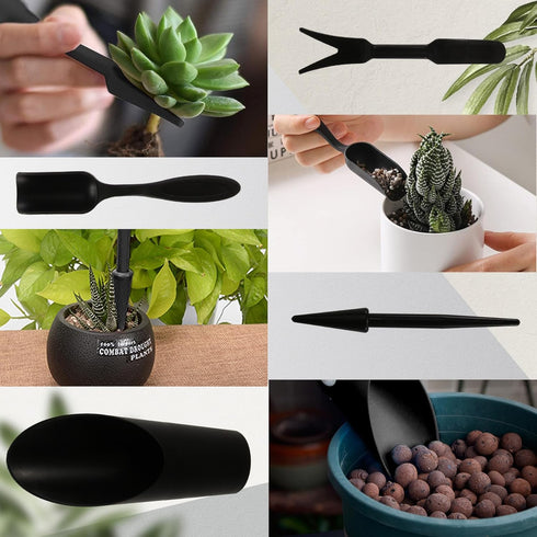 Succulent Gardening Tools Set,Mini Garden Hand Tool?Durable Stainless Steel & ABS,Comprehensive Plant Care for Plant Lovers Garden Workers Perfect...