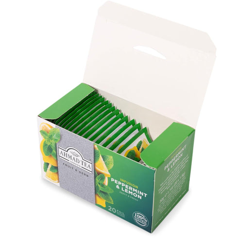 Ahmad Tea - Peppermint & Lemon Tea 20 Bags - 30g...