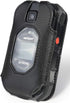 Nakedcellphone Fitted Series for Kyocera DuraXV Extreme, DuraXE Epic, DuraXA Equip Case, Black Vegan Leather Cover with [Built-in Screen Protectio...