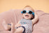 Kiddus Sunglasses for Newborn Baby. Age 0-2 years. UV Protection UV400. Adjustable Soft Neoprene Band. Unbreakable. BPA Free...