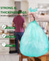 AYOTEE 100% Compostable Trash Bags, 100 Count Small Compost Bags 1.3 Gallon, 5-6L Small Trash Bags Compostable Bags for Kitchen Compost Bin, Meeti...