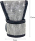 Car Accessories for Women Bling,Universal Car Bling Accessories with Crystal Sparkling Rhinestones for Girls,Lady Universal,White Car Shift Knob C...