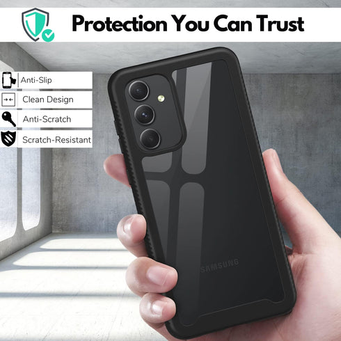 CBUS Galaxy A54 5G Phone Case Heavy-Duty Case with Built-in Screen Protector Case for Samsung Galaxy A54 5G - Firm Grip - Shockproof Full Body Pro...