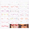 19PCS Cute Temporary Face Tattoos, Fake Freckles Tattoo Sticker, Valentine Heart Tattoo, Butterfly Fake Tattoo, Fairy Temporary Tattoos for Rave A...
