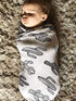 SANNIX Cactus Muslin Swaddle Blankets Cotton Baby Swaddle Wrap Floral Print Burping Cloth & Stroller Cover Baby Blanket...