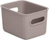 Baobab Multi-purpose Small Storage Basket with Capacity for 1.5 Litres, Taupe, 12.8 x 16.7 x 10...