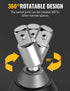 Tool Gift for Man, 3-Piece Power Drill Sockets Adapter Sets, 360°Rotatable Hex Shank Impact Driver Socket Adapter, Socket to Drill Adapter 1/4" 3/...