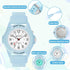 Waterproof Nurse Watch for Medical Professionals,Women Men, 24 Hour with Second Hand, Night Light, Military Time Easy to Read Dial, Soft and Breat...