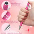 Ballpoint Pens with Stylus Tips?12 Pcs Pink Retractable Metal Stylus Pen for Touch Screens, 1.0 mm Black Ink......