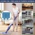 6 Pack Mop Pads Replacement for Bona Mop?18 Inch Reusable Microfiber Cleaning Pads for Hardwood Floors Wet Dry Mops Floor Cleaning Pads...