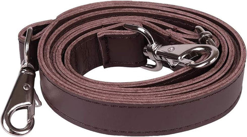 JAKAGO PU Leather Shoulder Strap Replacement Adjustable Messenger Bag Strap for Shoulder Bag Crossbody Bag Briefcase Satchel DIY Purse Making (Bro...