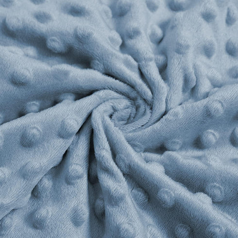 Baby Blanket for Boys Girls Soft Plush Double Layer Minky Fabric with Dotted Backing, Elegant Blue Butterfly Design Grace Blanket Baby Gift for To...