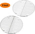 P&P CHEF 9 Inch Cooking Rack Round, Stainless Steel Round Rack for Cooking Cooling Steaming Baking, Fit Air Fryer Pot Pressure Cooker, 2 Pack -Ove...