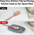 Carrotez Large Silicone Utensil Rest for Stove Top - Unbreakable Heat Resistant Silicone Spoon Rest for Kitchen Countertop - Oversized Wide Non-Sc...