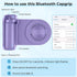 Magnetic Smartphone Camera Snap Grip- Smartphone Handle Photo Holder 10W Qi Wireless Charging Stand Phone Hand Grip with Bluetooth Wireless Remote...