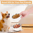 Stainless Steel Dog Bowls for Food and Water, Wall-Mounted Rotate Dog Water Bowl for Indoor Pets, Removable Puppy Hanging Food and Water Bowl for ...