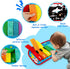 Tummy Time/Baby Mirror Toys, Black and White High Contrast Tabletop Mount Baby Newborn Toys 0 3 6 Months Brain Development, Sensory Texture Piano ...