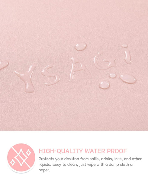 Non-Slip Desk Pad,Mouse Pad,Waterproof PVC Leather Desk Table Protector,Ultra Thin Large Desk Blotter, Easy Clean Laptop Desk Writing Mat for Offi...