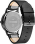 Mens Simple Leather Watch 40mm Dial Casual Business Watch Analog Reloj de Hombre...