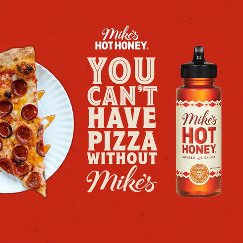 Mike's Hot Honey, America's #1 Brand of Hot Honey, Spicy Honey, All Natural 100% Pure Honey Infused with Chili Peppers, Gluten-Free, Paleo-Friendl...