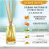 Urban Naturals Citrus Bliss Mandarin Orange & Grapefruit Essential Oil Reed Diffuser w/Real Orange! | Fresh Home Fragrance...