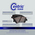 Centric Premium Ceramic Replacement Rear Disc Brake Pad Set for Select Hyundai and Kia Model Years (301.08130)...