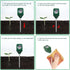Soil Meter, Soil Tester Portable Single Needle High Sensitivity Probe Soil Sensor for Garden Lawn Farm Plants Care...