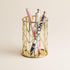 U Brands Pencil Cup, Wire Metal, Gold - 897U06-24...