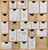 Juegoal Advent Calendar with 25 Drawers Countdown to Christmas, Refillable Wooden Advent Xmas Gift for Kids, 12 Inches Tall...