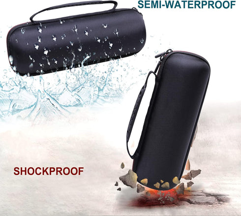LTGEM EVA Hard Carrying Case for JBL FLIP 6 FLIP 5 Waterproof Portable Bluetooth Speaker - Blue...