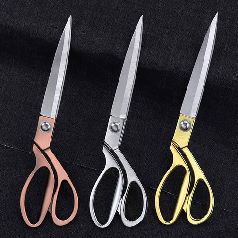 SUNLAND Professional Stainless Steel Heavy Duty Tailor Scissors (11 inch, Gold)...