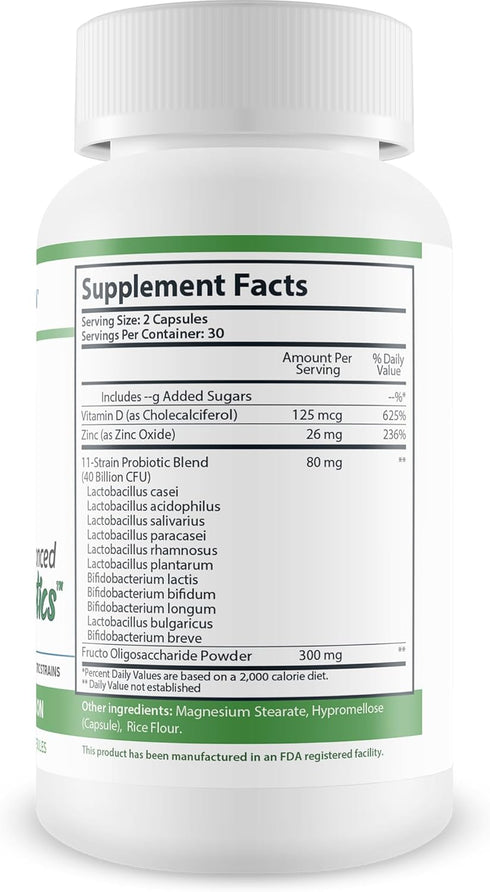 Advanced Oral Probiotics - Attack Bad Breath with Good Bacteria to Help Maintain A Healthy Balanced Immune System - 40 Billion CFU Formula - Suppo...