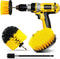 4Pack Drill Brush Attachment Set, Scrub Brush for Drill, Power Scrubber Brushes with Extended Attachment, All Purpose Drill Brush Cleaning Kit for...