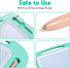 SGILE Magnetic Drawing Board for Kids, Colorful Erasable Doodle Board with Magnet Pen, Painting Sketch Pad with Three Stamps, Travel Toy, Birthday...