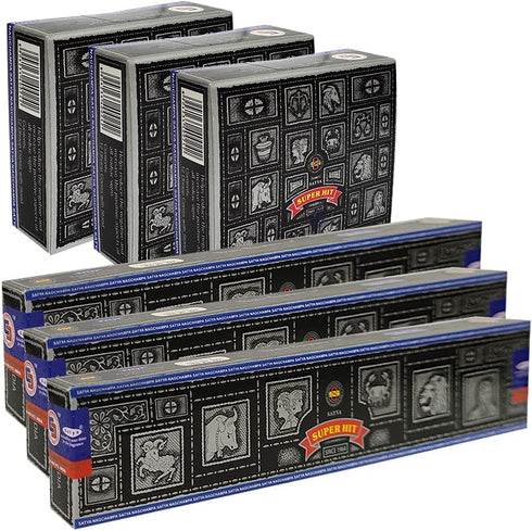 Super Hit Incense sticks and cone incense holder variety pack bundle insence insense insienso...