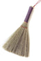 Handmade Bamboo Grass Broom with Nylon Thread Handle - Angled Bristles for Sweeping Debris & Dust - Perfect for Carpet, Cobwebs & Dusting - Compac...