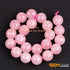 GEM-Inside Natural 18mm Pink Rose Quartz Gemstone Loose Beads Handmade Beads for Jewelry Making Jewelry Beading Supplies for Women...