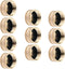Brass Garden Hose End Cap 3/4" GHT Female Fitting Repair Cap (10-Pack)...