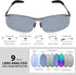 Polarized Sports Sunglasses for Men Golf Driving Fishing Sunglasses Men Polarized UV Protection...
